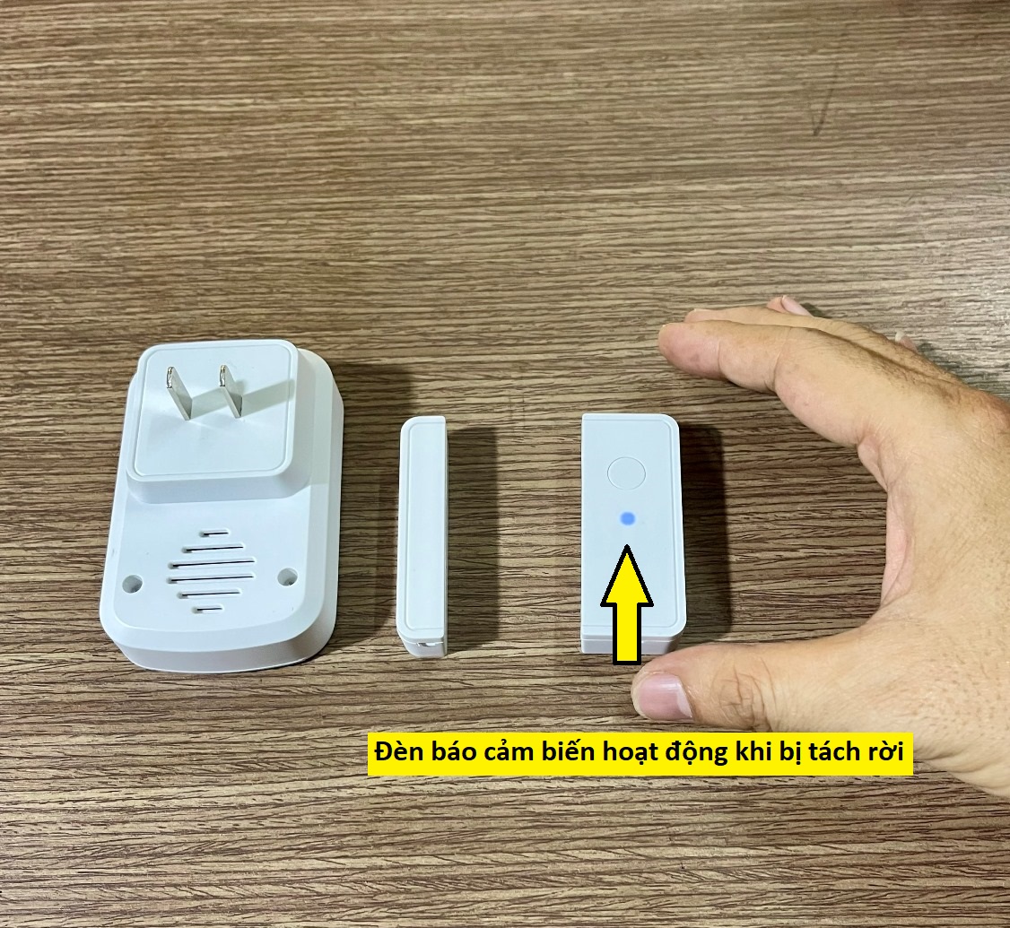 Báo động gắn cửa chuông rời M6